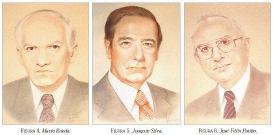 Mario Rueda, Joaquín Silva , José Félix Patiño Mario Rueda, Joaquín Silva , José Félix Patiño