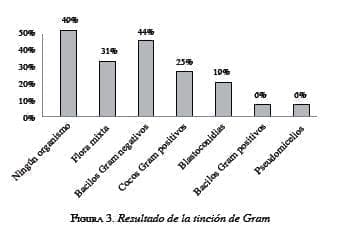Resultado de la tinción de Gram Resultado de la tinción de Gram