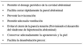 Ventajas de la Utilización de la Técnica del Abdomen Abierto