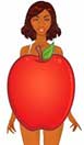 Figura de Manzana - vestir según la forma del cuerpo