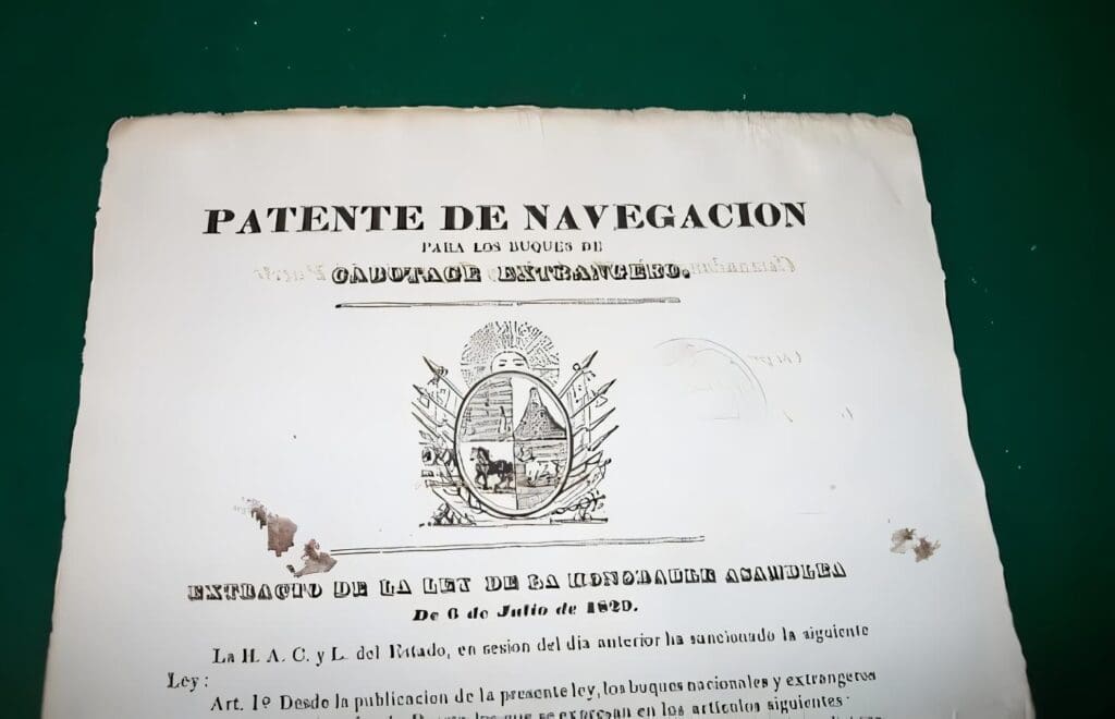 Patente de Navegación