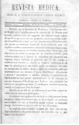 Portada de la Revista Médica
