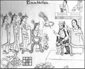 Ilustración del Lienzo de Tlaxcala Ilustración del Lienzo de Tlaxcala