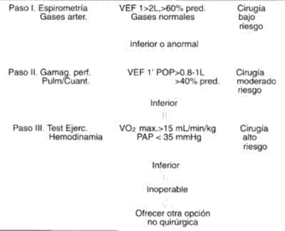 Evaluación de la operabilidad cardiopulmonar