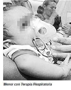 Menor con Terapia Respiratoria Menor con Terapia Respiratoria