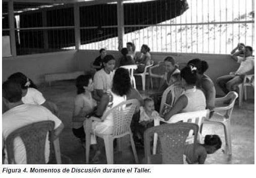 Discusión durante el Taller. Discusión durante el Taller.