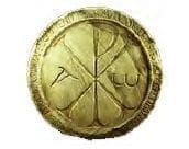 Crismon de Quiroga, Moneda Romana Crismon de Quiroga, Moneda Romana