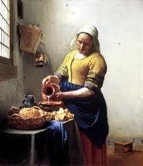 La lechera - Jan Vermeer La lechera - Jan Vermeer