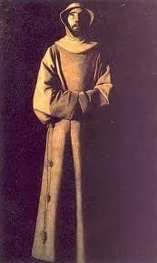 San francisco en éxtasis - Francisco de Zubaran. San francisco en éxtasis - Francisco de Zubaran.