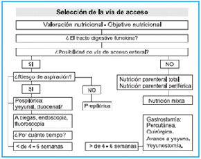Modificado de Rombeau J. Manual de Nutrición y Alimentación Metabólica