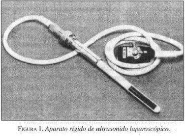 Aparato rígido de Ultrasonido Laparoscópico