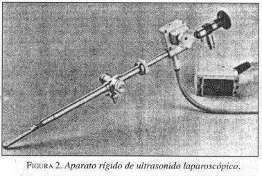 Aparato rígido de Ultrasonido Laparoscópico