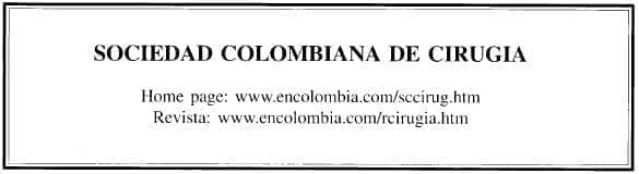 Sociedad Colombiana de Cirugía