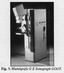 Mamógrafo G E Senograph GOOR. Mamógrafo G E Senograph GOOR.
