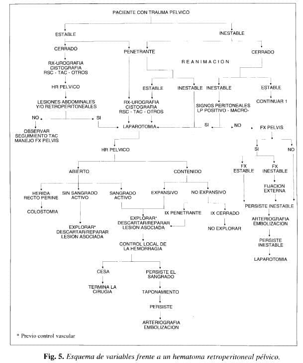 Hematoma retroperitoneal pélvico Hematoma retroperitoneal pélvico
