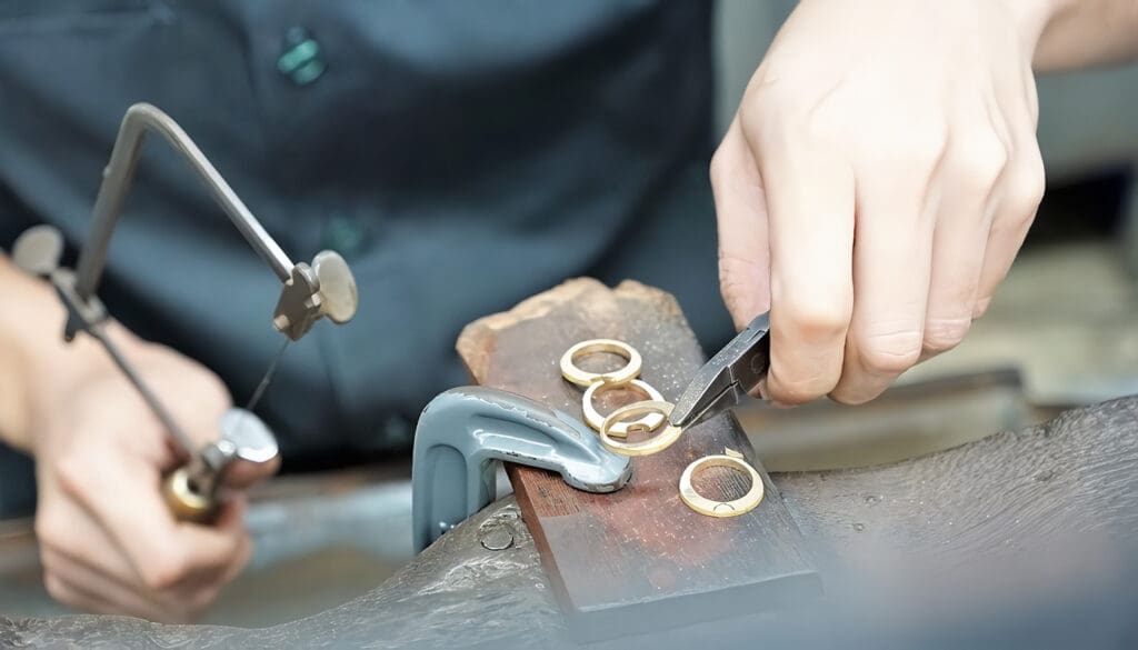 metales en la joyería