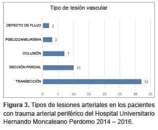 Tipos de lesiones arteriales Tipos de lesiones arteriales