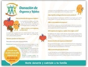 Hazte Donante y Cuentale a tu Familia