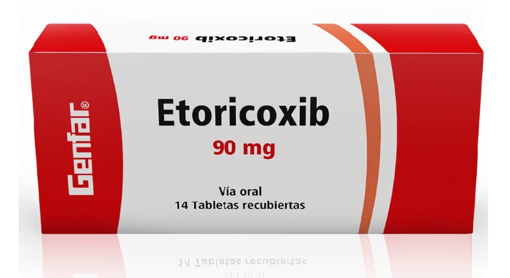 Etoricoxib 90mg Tabletas Recubiertas