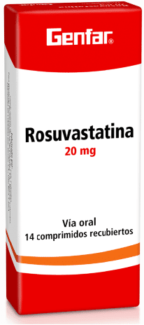 Rosuvastatina 20mg Tabletas - Genfar Rosuvastatina 20mg Tabletas - Genfar