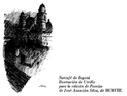Santafé de Bogotá Ilustración de Utrillo Santafé de Bogotá Ilustración de Utrillo