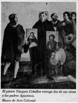 El pintor Vázquez Ceballos