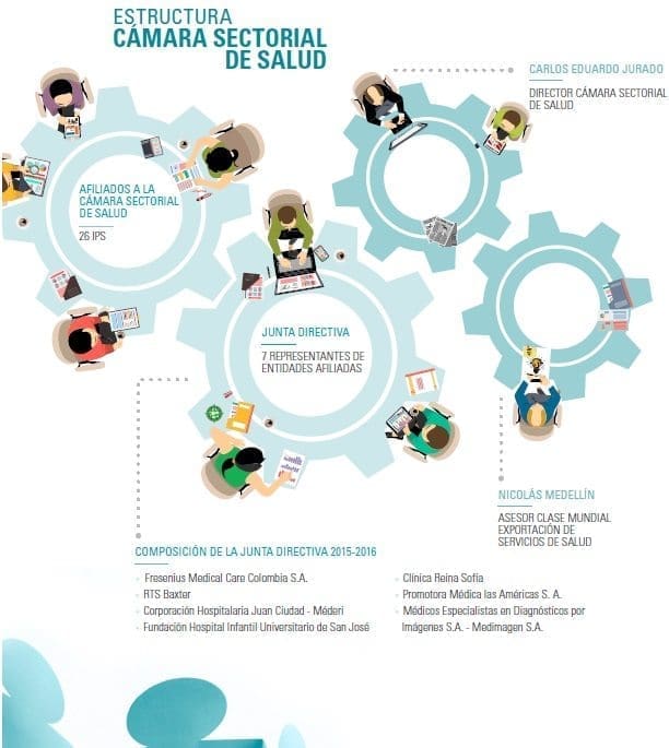 Estructura cámara sectorial de salud  Estructura cámara sectorial de salud