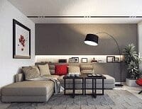 colores para las paredes: Gris