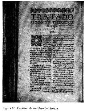 Facsímil de un libro de cirugía Facsímil de un libro de cirugía