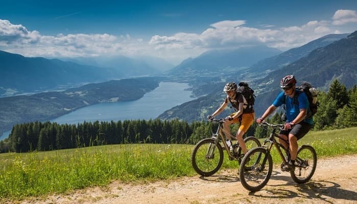 montar en bicicleta