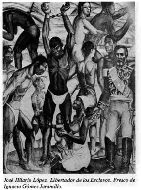 José Hilario López, Libertador de los Esclavos
