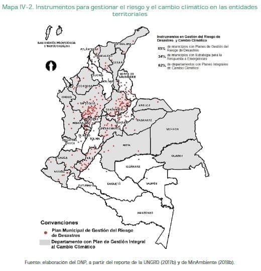 Riesgo y el cambio climático en las entidades Territoriales  Riesgo y el cambio climático en las entidades Territoriales