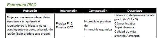 Lesión intraepitelial escamosa - pruebas de inmunohistoquímica Lesión intraepitelial escamosa - pruebas de inmunohistoquímica