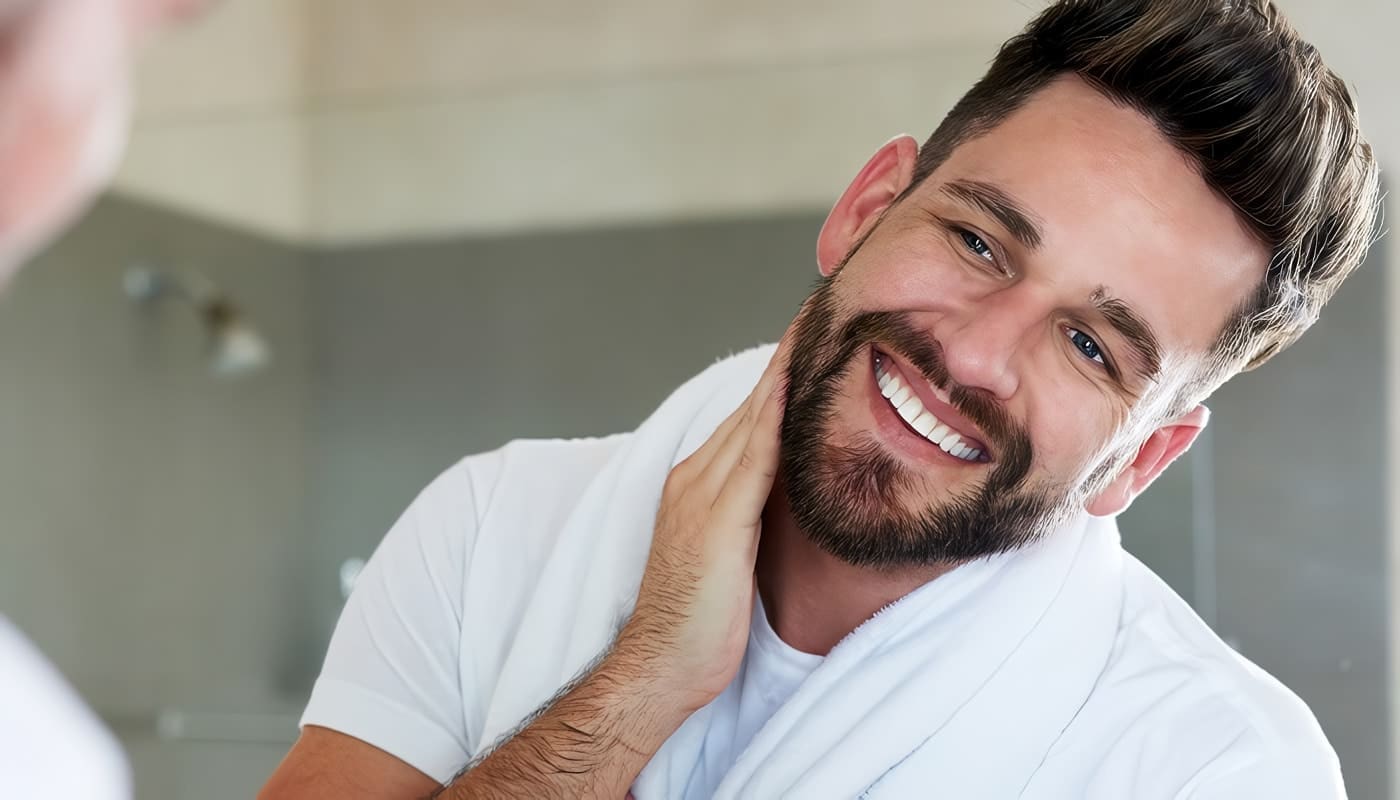 hidratar la barba