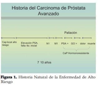 Historia del Carcinoma de Próstata Avanzado