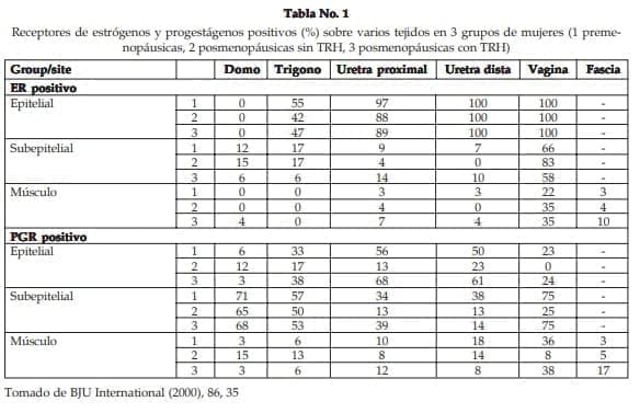 Receptores de estrógenos y progestágenos positivos Receptores de estrógenos y progestágenos positivos