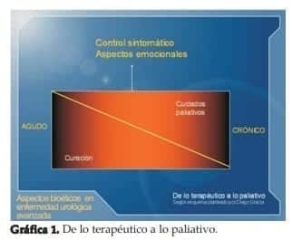 De lo terapéutico a lo paliativo. De lo terapéutico a lo paliativo.