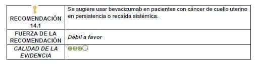 Bevacizumab en pacientes con cáncer Bevacizumab en pacientes con cáncer