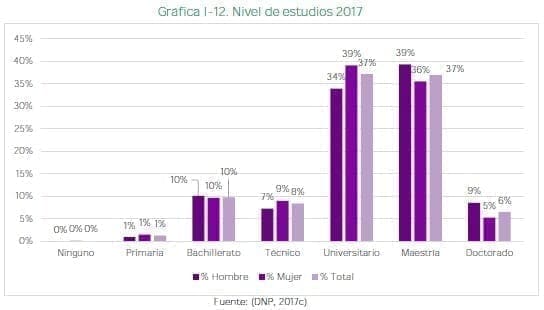 Nivel de estudios 2017