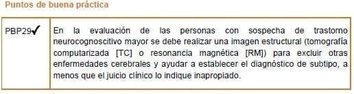 Neuroimagen - Puntos de buena práctica
