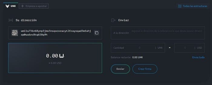 Staking en detalle UMI