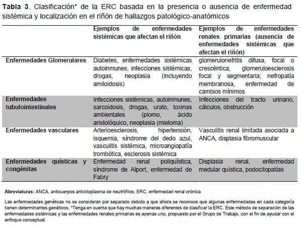 Clasificación* de la ERC Clasificación* de la ERC
