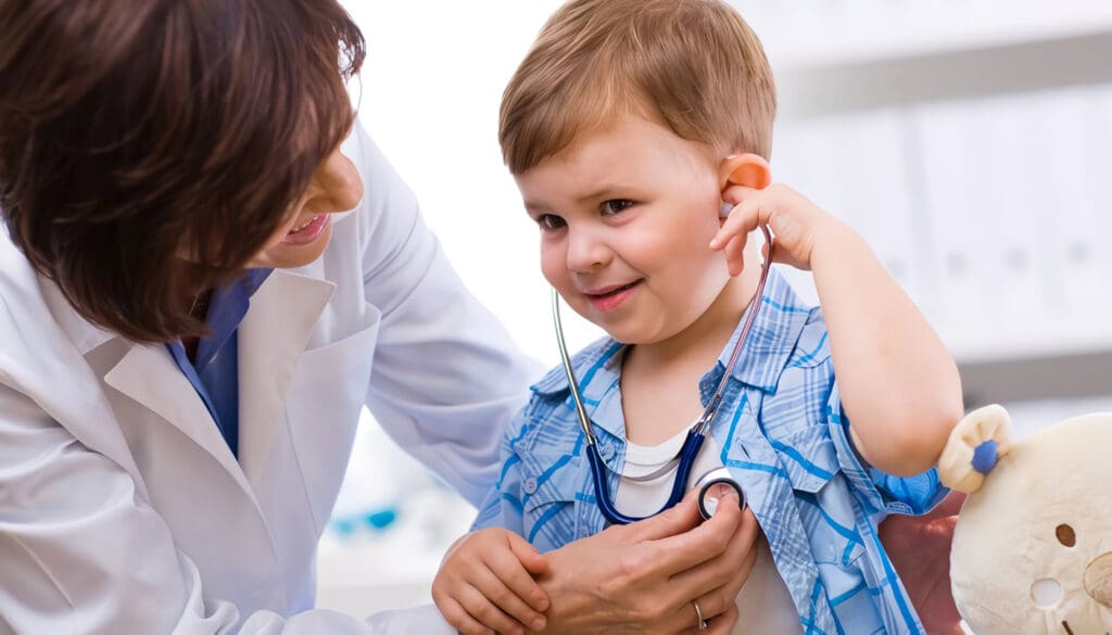 Médicos para Bebés y Niños