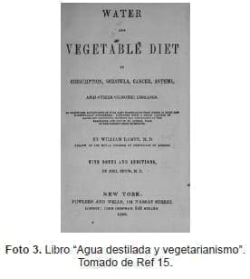 Libro “Agua destilada y vegetarianismo” Libro “Agua destilada y vegetarianismo”