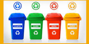 Ejemplos de contenedores para la Recogida Selectiva de Basura