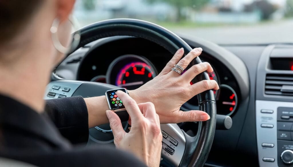 Apple para detectar Accidentes Automovilísticos