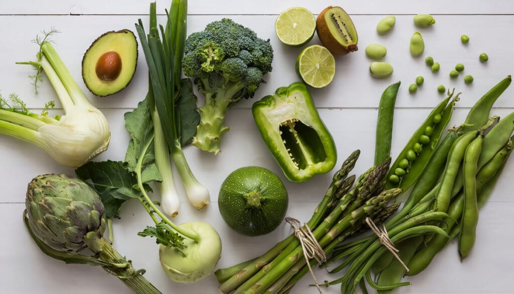 Beneficios de los Vegetales Verdes