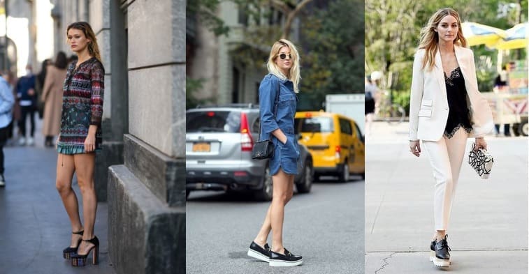 Looks con zapatos de plataforma
