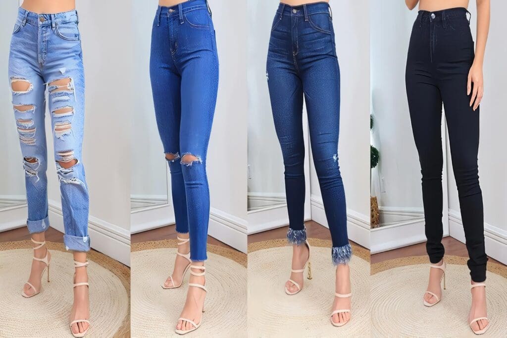 Los colores de jeans