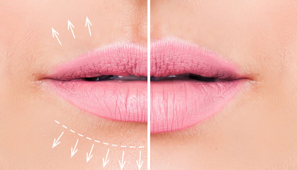 Lucir labios carnosos